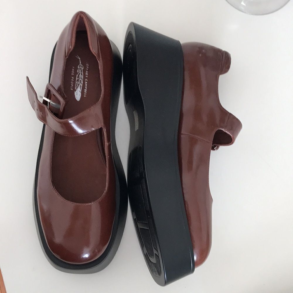 Jeffrey Campbell Ichika Mary Jane Platform Size 10 - Picture 11 of 14